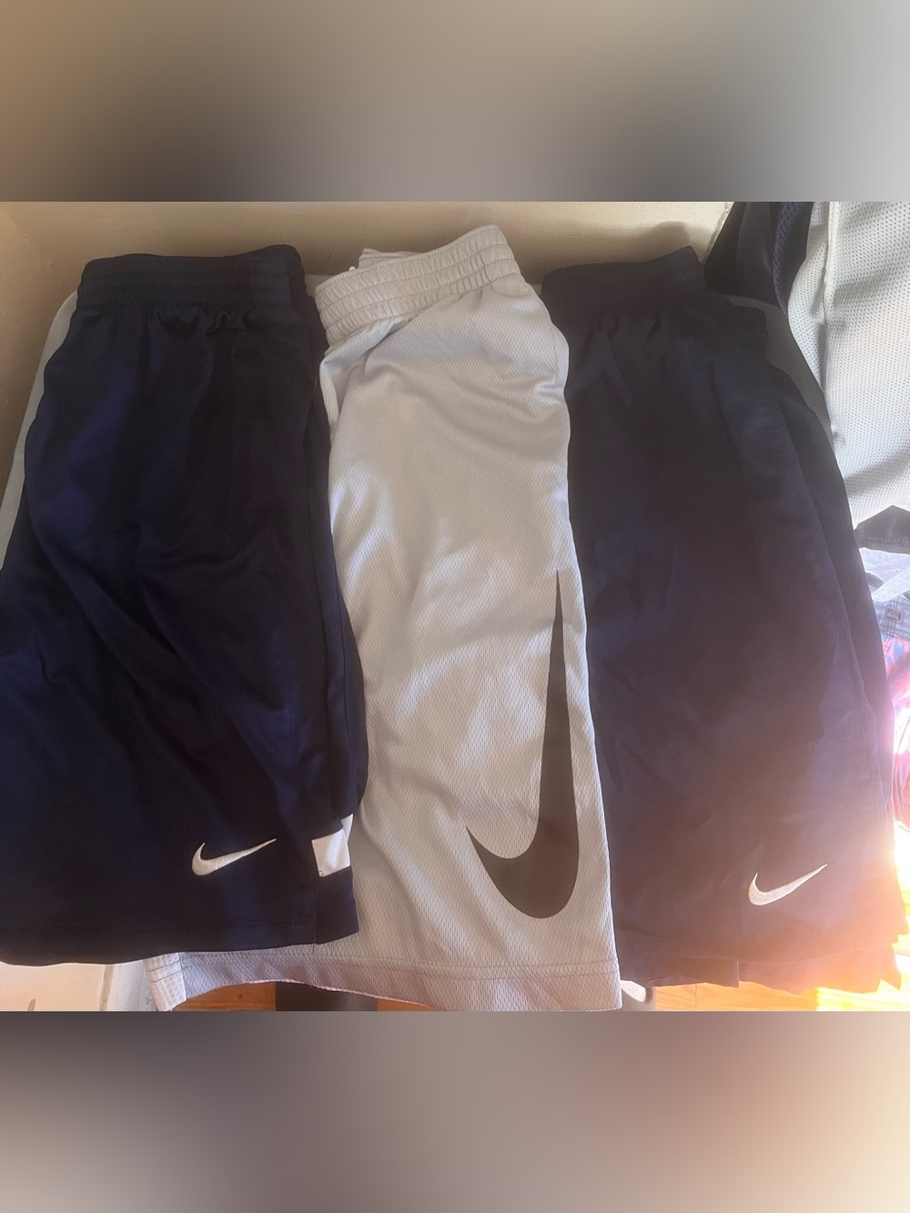 3 youth xl nike basketball shorts fit mens small sm b6